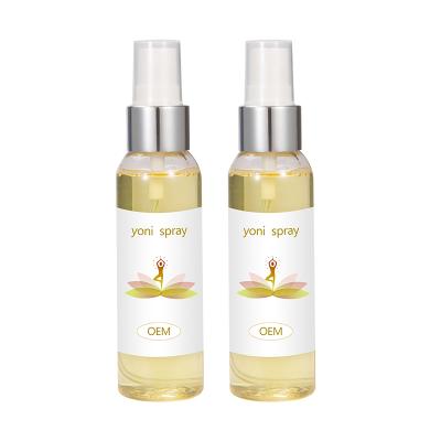 China Nature private label deodorizing spray natural yoni mist for feminine hygiene for sale