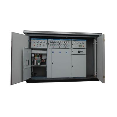 China ZGYB ZGYBM2A-12 Series Substation 12KV Package Substation European Type Outdoor Electric Prefab Compact Power Distribution for sale