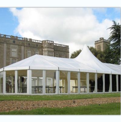 China Water Proof 20x25m 20x30m 20x35m 200 People Customized Combination Big Marquee Hard Wall Party Wedding Tent for sale