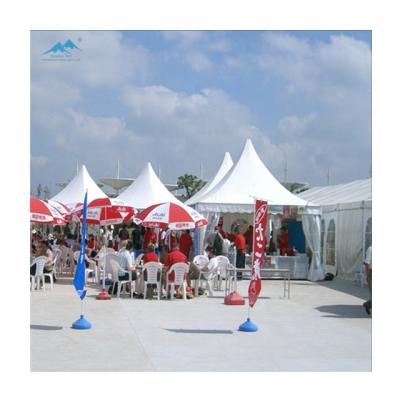 China Cheap Water Proof PVC Sports Event Waterproof Events 5x5 Party Pagoda Tent Structure for sale