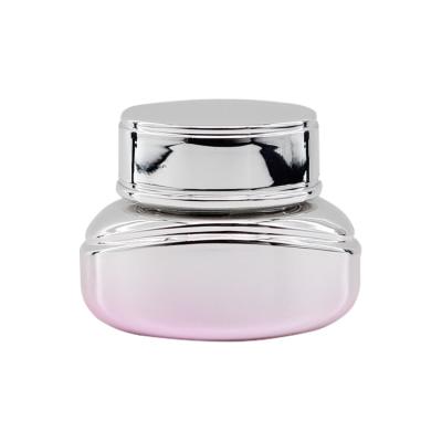 China Manufacture Rose Chrome OEM Cosmetics Skin Care Jars And Bottles for sale