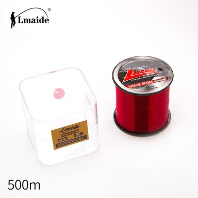 China Line Japan Super Strong Fishing Line Nylon Line 500m Monofilament Sink Abrasion Resistant for sale