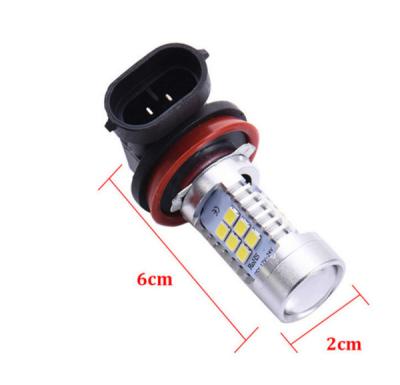 China 21Smd Chip Socket Automotive Aluminum Car Led Headlight Bulb 3030 9005 9006 H8 H11 Led Fog Lamp DC 12v White Headlight for sale