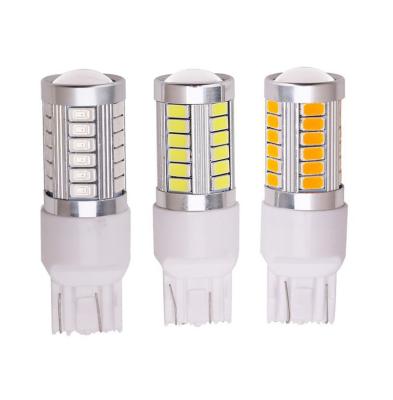 China Interior Lamp High Bright T20 1156 Reading Lamp Width Lamp Auto Brake Turn Light Bulb 1157 5630 33smd With Lens For 12v Led Light for sale