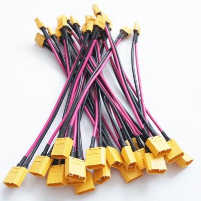 China Electronic Custom Mass XT60F XT60H Connector Cable for sale