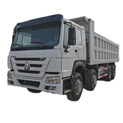 China Used Howo Dump Truck 6X4 Dump Truck 371 HP Double Axle Dump Truck 7200*2500*3100(mm) for sale