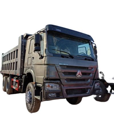 China New type metal used dump truck with crane for sale for sale