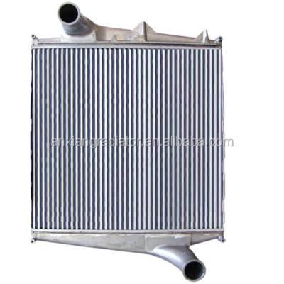 China Plastic Aluminum Core Tanks Tractor Parts Intercooler Charge Air Cooler For Trucks Volvo Vertical Navigation Model 1050007 BTC1123C WSR1123C for sale