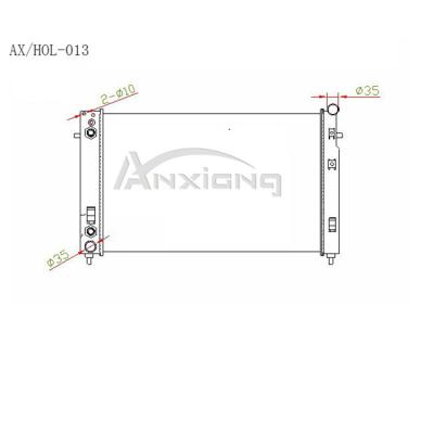 China Aluminum Core Plastic Tanks OEM: 92100727 675*428*26 AT Auto Parts Aluminum Welding Radiator for sale