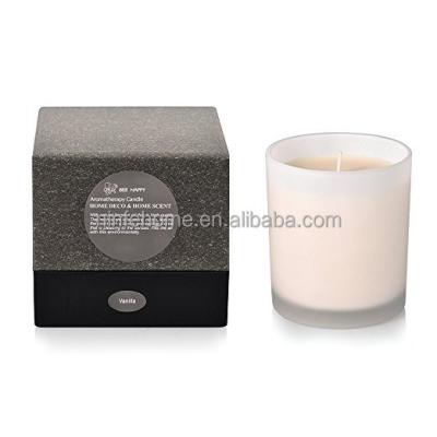 China Luxury handpoured scented natural 370g/13oz candle scented with high end gift box for sale