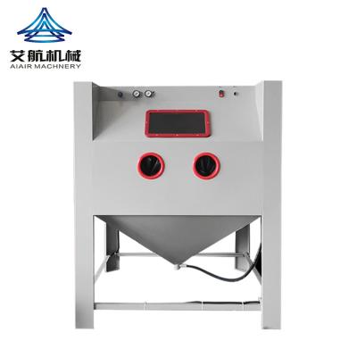 China Burnishing High Performance Low Energy Consumption Industrial Manual Sandblasting Machine for sale