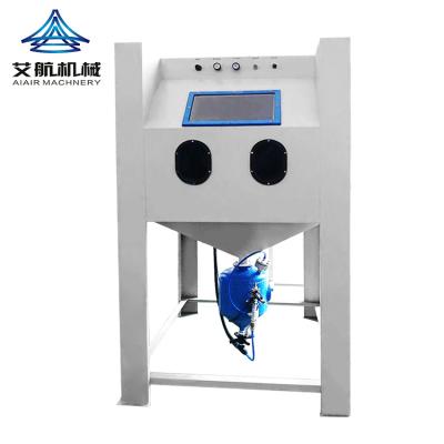 China High Pressure Sand Blast Environmental Burnishing Cleaning Industrial Cabinet Abrasive Sandblaster for sale