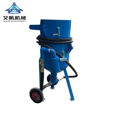 China Burnishing Hot Sale Portable Spray Gun Low Cost Automatic Mobile Sandblasting Machine for sale