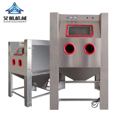 China Building material stores sandblasting stainless steel finishing machine magnesium alloy surface water-based sandblasting for sale