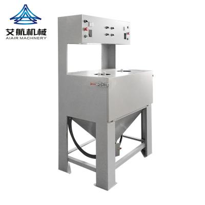 China Burnishing Sandblasting Machine Automatic Sandblasting Machine Dry Double Station Coating Sand Blasting Device for sale