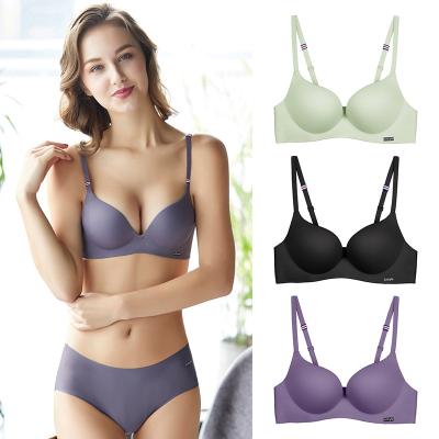 China QUICK DRY Female Wireless One Piece Women Push Up Bra Seamless for sale