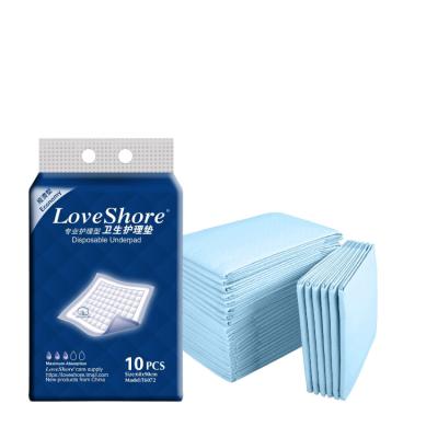 China High Ventilation Printed With Absorption 2000ml Hospital Bed Cushion Private Label Incontinence Under Pads for sale