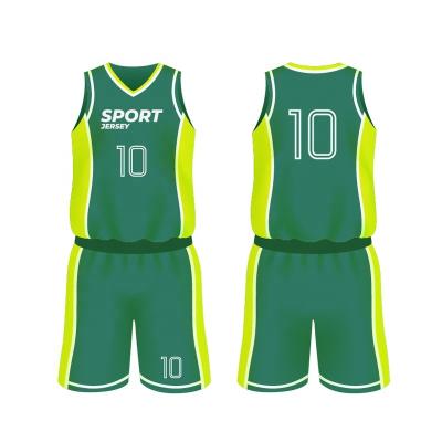 China Anti-Bacterial Wholesale custom boys basketball shooting shirts latest sleeveless uniforms youth basketball wears for sale