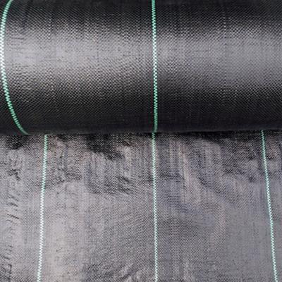 China Black Color Moisture Proof Weeding PP Woven Sheet For Agriculture for sale