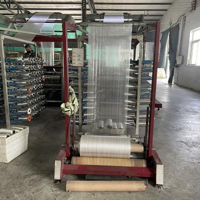 China Popular Selling Transparent PP Woven Tubular Fabric / Roll Moisture Proof for sale