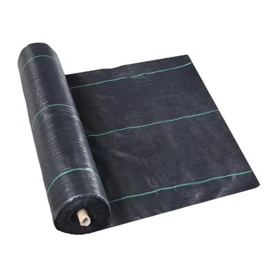 China Moisture Proof UV Protect Black Weed Cloth Agriculture Weed Mat Fabric Pp Woven Weed Fabric for sale