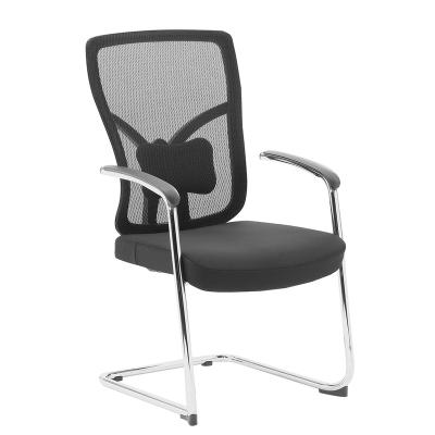 China 2021 Durable Custom Canton Lumber Cooling Support Heated Porcelain Mesh Fabric Armrest Training Chair Furniture for sale