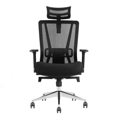 China Adjustable (height) confortable mechanism work netback executive computer swivel high back mesh fabric high back ergonomic office chair(new) for sale