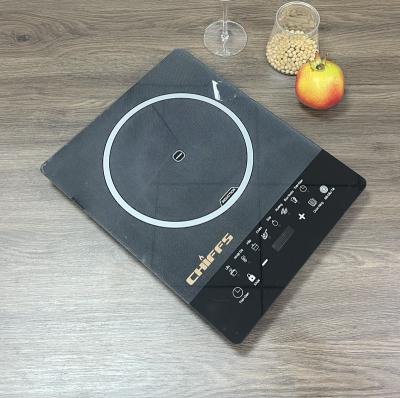 China New 2200W Car Design Touch Control Ultra Thin Electric Portable Induction Cooktop Single Electric Induction Cooker for sale