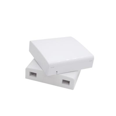 China Waterproof FTTX FTTH 1 Core FTTH Fiber Optic Terminal Box Fiber Optic Termination Box Body Wall Mounted Termination Box 86 D 1 1 for sale