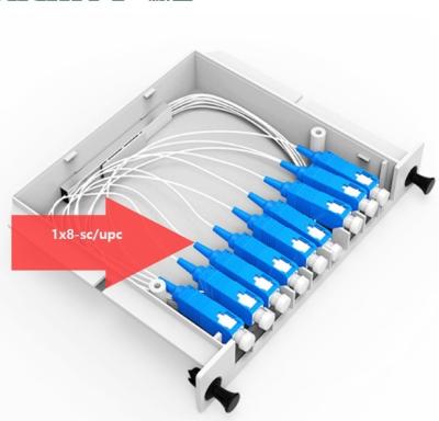 China FTTX FTTH Aerial Wall Pole Mounted 16 Core Fiber Optic Termination Box 1x16 Fiber Optic Splitter Box Cable Joint Closure for sale