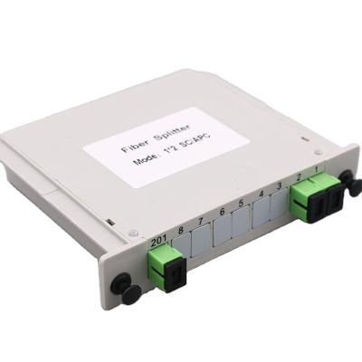 China FTTX FTTH Vending Box PC 8 Core Terminal Box ABS Fiber Optic Fiber Optic Box 1x16 SC/UPC PLC Splitter for sale