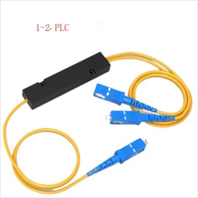 China High Quality FTTX FTTH Coupler Fiber Optic Splitter PLC Optic Splitter 1x2 FBT or 2 Way 1x2 PLC Splitters for sale