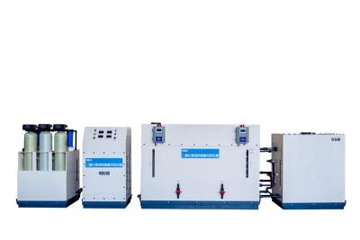 중국 다수 보호 ClO2 발전기 높은 안정성 36kW/kg 염소 소비 판매용