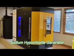 Drinking Water Sodium Hypochlorite Generator Horizontal High Capacity