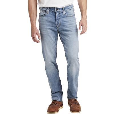 China Straight Relaxed Fit Straight Leg Jeans For Man for sale