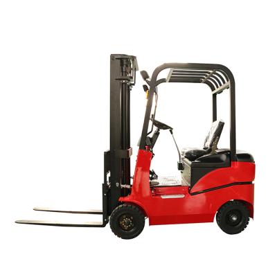 China High Efficiency Low Price Four-wheel Electric Forklift New load lifting stack high hydraulic pallet stacker promotion for sale