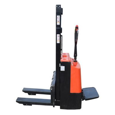 China High Efficiency New arrival automatic stacker  for sale 1.5 Ton stand on full electric pallet stacker for sale