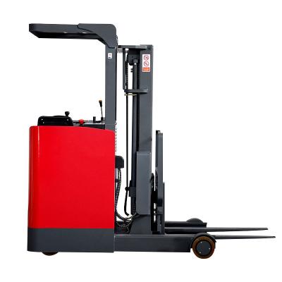 China Hotels china low price Full Electric Pallet Stacker forward and back electric reach Stacker for sale