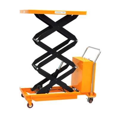 China Hydraulic Systems Attractive price small scissor electric platform lifting semi-electric lift table for sale