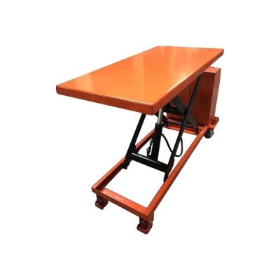 China Hydraulic Systems Hot sale semi electric hydraulic platform pallet truck double scissor semi-electric lift table for sale