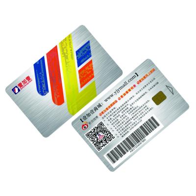 China Compatible to Atmel AT24C32 FM24C32 Atmel AT24C32 Compatible Contact IC Card for Bank Payment System Hotel Access Control Medical Insurance Credit Cards for sale