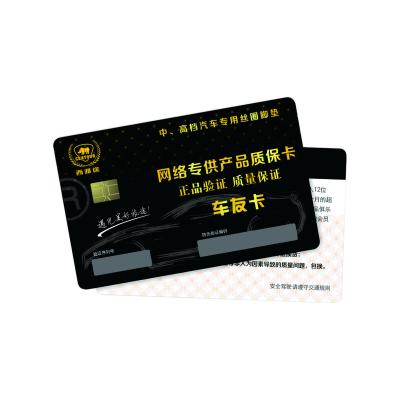 China Compatible to Atmel AT24C128 FM24C128 Atmel AT24C128 Compatible Contact IC Card for Bank Payment System Hotel Access Control Medical Insurance Credit Cards for sale