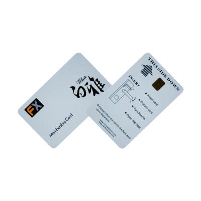 China Compatible to Atmel AT24C256 FM24C256 Atmel AT24C256 Compatible Contact IC Card for Bank Payment System Hotel Access Control Medical Insurance Credit Cards for sale