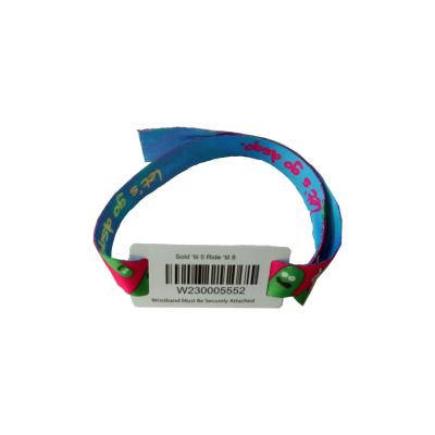 China Length adjustable Dsf  ev1-2k  RFID braided wristband  NFC  wristband special-shaped smart cardCustom Sublimation Customised Wristband with for sale