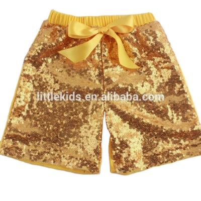 China Anti-pilling Sequin Shorts For Kids Fashion Kids Babies Modern Sequins Shorts Summer Rocket Party Shorts Pants Cotton Clothing for sale