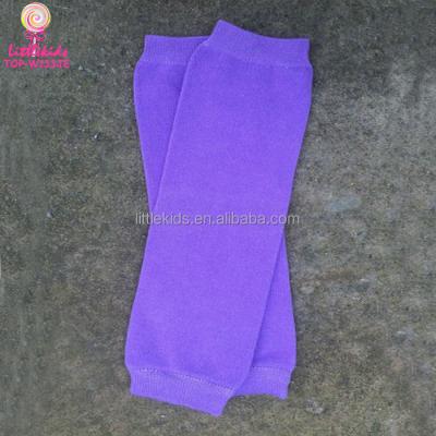 China Leg Warmers Cheap Wholesale Newborn Purple Knitted Infant Leg Warmers Leg Warmers for sale