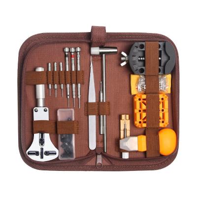 China Stainless Steel Watch Repair Tool Kit with Watch Case Tighter and Dust Blower Watch Tools for sale