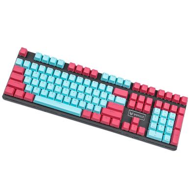 China 108 104 PBT Capacitive Translucent Keycaps ABS Backlight Rainbow Colors Keyboard Keycaps Sets Mechanical Keyboard Keycaps for sale