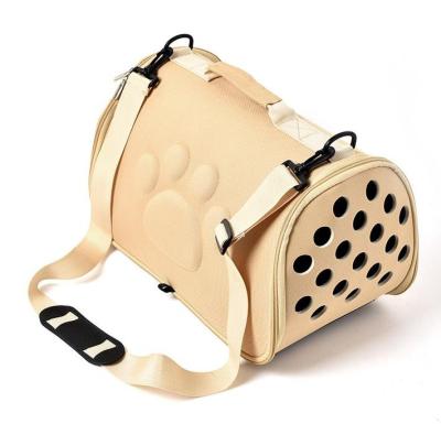 China 2021 Breathable Soft Comfortable EVA Travel Bag Pet Carrier Bags Cat And Dog Folding Portable Sling Dog Carriers for sale