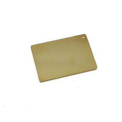 China For Industry Custom High Quality Gold Plated Stainless Steel Laser Aluminum Cutting Plate Sheet Metal Electroplating Fabrication for sale